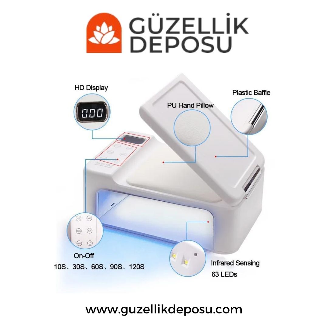 Sun 19-Z Uv Led Kurutucu 63 Led 350 W