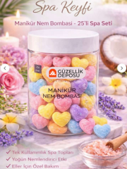 Manikür Nem Topu 25'lü Nem Bombası