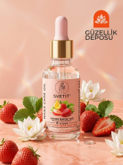 E Vitaminli Çilekli Tırnak Bakım Yağı 30 ml - Güçlendirici & Nemlendirici Tırnak Eti Yağı