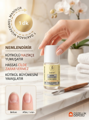 Katikül-Kütikül Giderici Remover 10 ml - Anında Etkili Tırnak Eti Temizleyici & Yumuşatıcı Likit