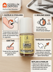 Katikül-Kütikül Giderici Remover 10 ml - Anında Etkili Tırnak Eti Temizleyici & Yumuşatıcı Likit
