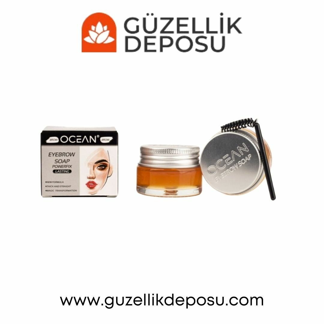 Ocean Keratin Ve E Vitaminli Besleyici Kaş Şekillendirici Sabitleyici Kaş Waxı 20 Gr
