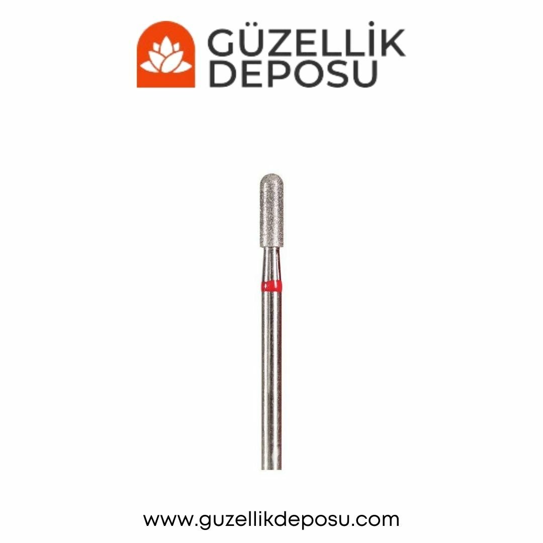 Kırmızı Mikrofon Tırnak Freze Ucu