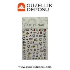 Hello Kitty Tırnak Süsleme Sticker 2225