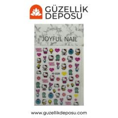 Hello Kitty Tırnak Süsleme Sticker 2229