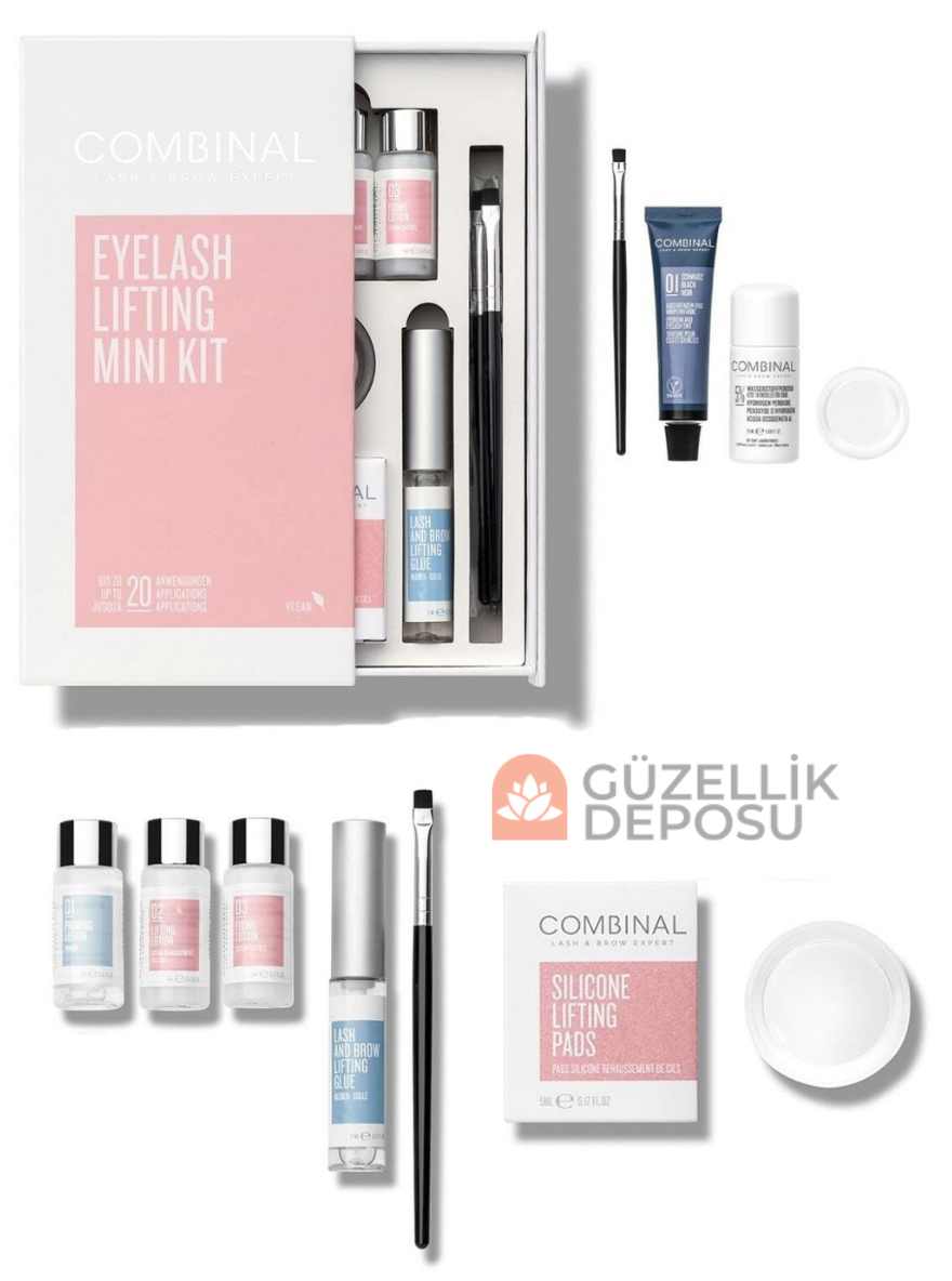 Combinal Kirpik Lifting Ve Kaş Laminasyon Mini Set (30 Uygulamalık)