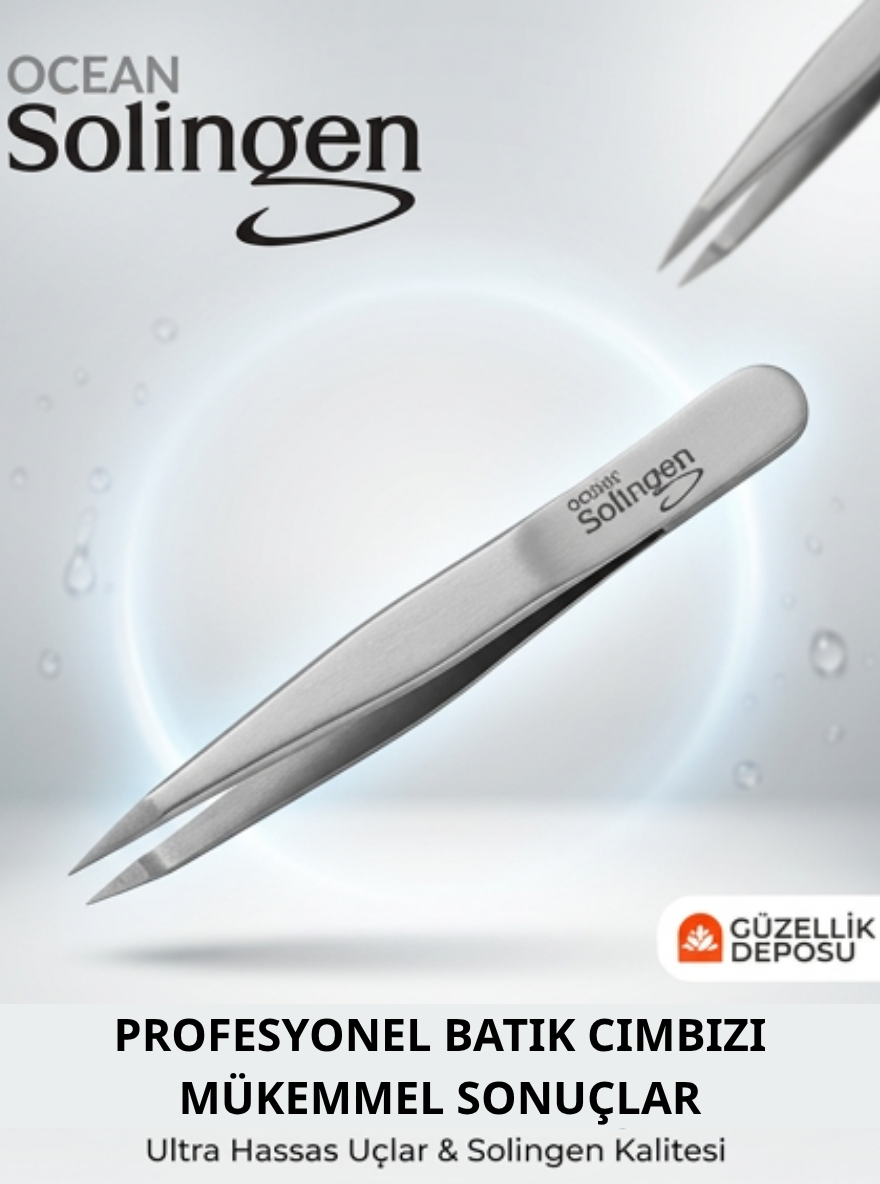 Profesyonel Batık Cımbızı - Ultra Hassas İnce Uçlu Kıl Dönmesi Ve Kıymık Cımbızı