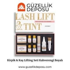 İconsign Kirpik & Kaş Lifting Kahverengi Boyalı