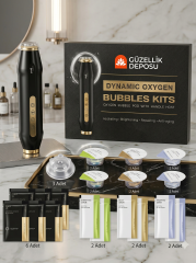 Dynamic Oxygen Bubble Kit - Profesyonel Oksijenli Cilt Bakım Cihazı ve Uygulama