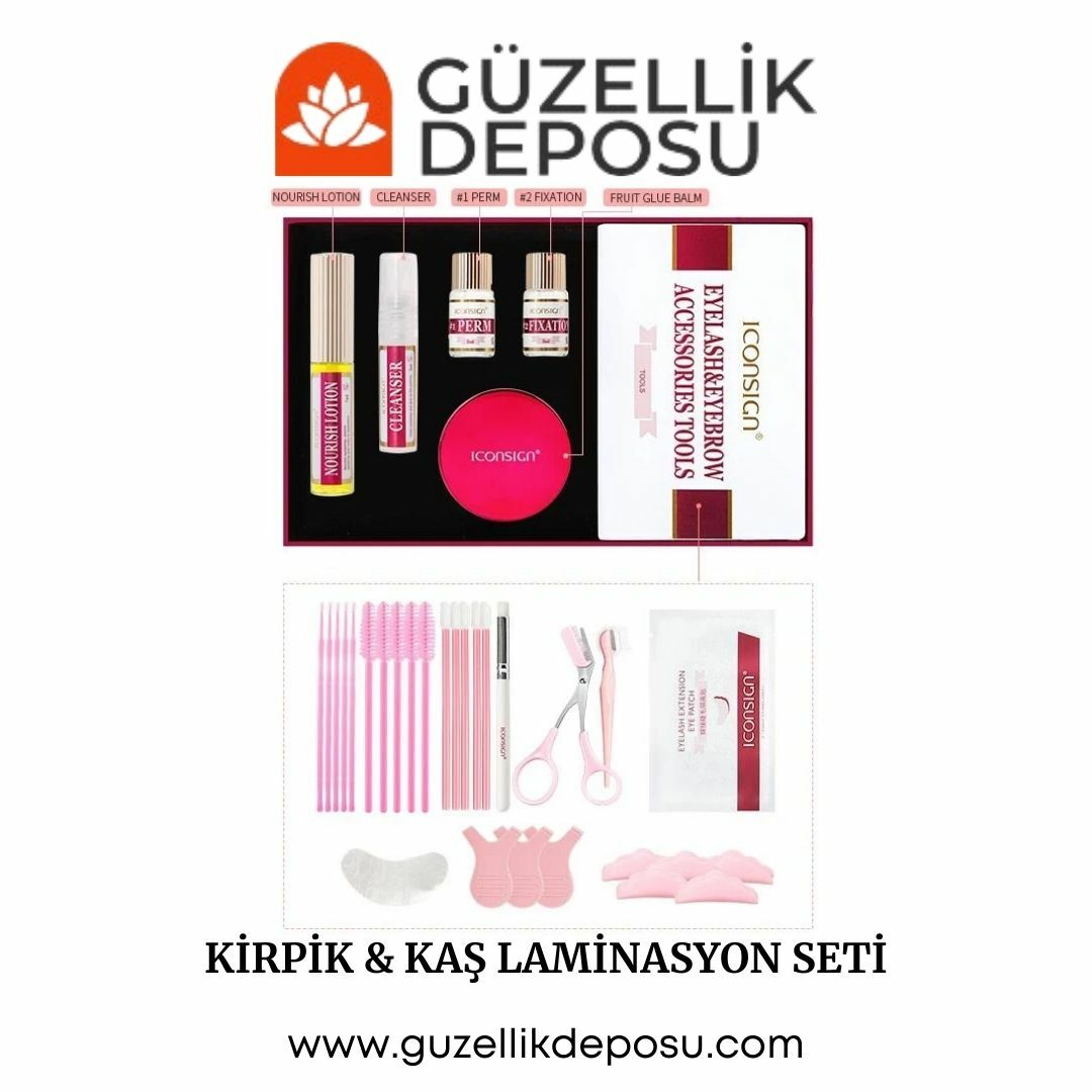 İconsign 2in1 Kaş & Kirpik Laminosyon Seti