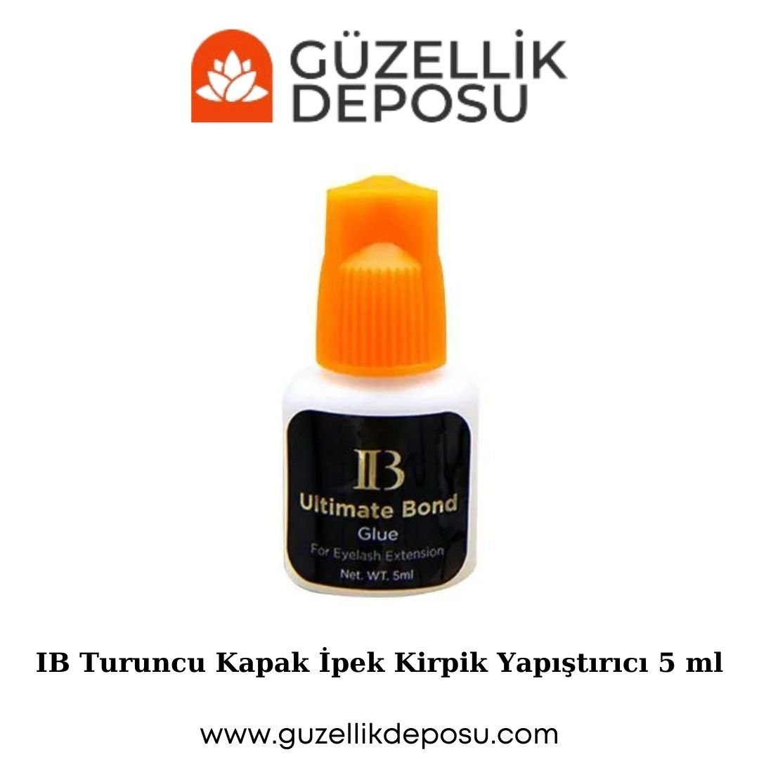 IB Turuncu Kapak İpek Kirpik Yapıştırıcı 5 ml