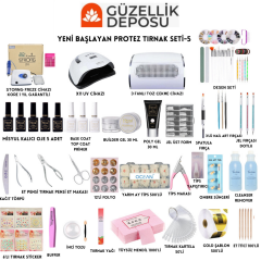 Yeni Başlayan Protez Tırnak Seti