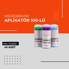(Toptan) Microbrush Aplikatör 100-lü 1 Koli (40 Adet)
