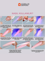 Protez Tırnak Sandwich Dual Form Tips 256'lı Stiletto