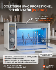 Goldterm 15 Litre Uv Steril Cihazı (Sterilizasyon Makinesi)