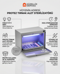 Goldterm Uv Steril Cihazı 4 Litre (Sterilizasyon Makinesi)