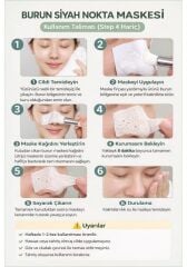 Lanbena Siyah Nokta Maskesi & 60 Adet Siyah Nokta Bandı Nose Plants