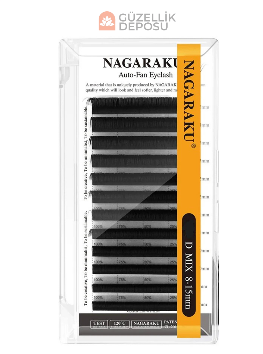 Nagaraku Çek Bırak İpek Kirpik 0.07D 9mm