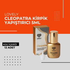 (Toptan) Lovely Cleopatra Kirpik Yapıştırıcı 5ml 1 Koli (12 Adet)