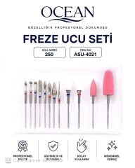 12li Karışık Protez Tırnak Freze Ucu Seti