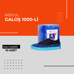 (Toptan) Galoş 1000-li 1 Koli (10 Paket)