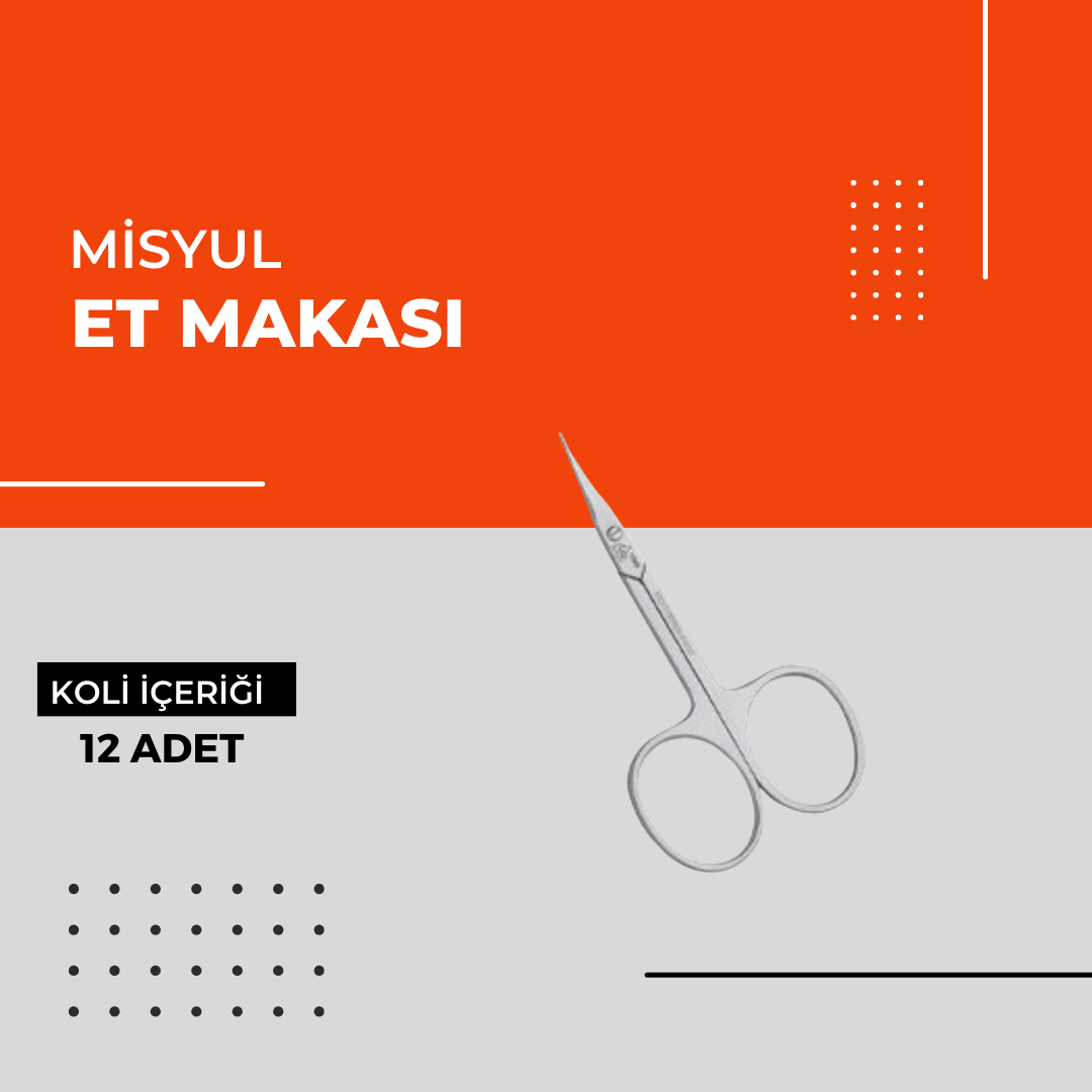 (Toptan) Solingen Tırnak Et Makası 1 Koli (12 Adet)