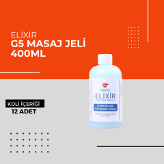 Elixir G5 Masaj Jeli 400ML 1 Koli (12 Adet)