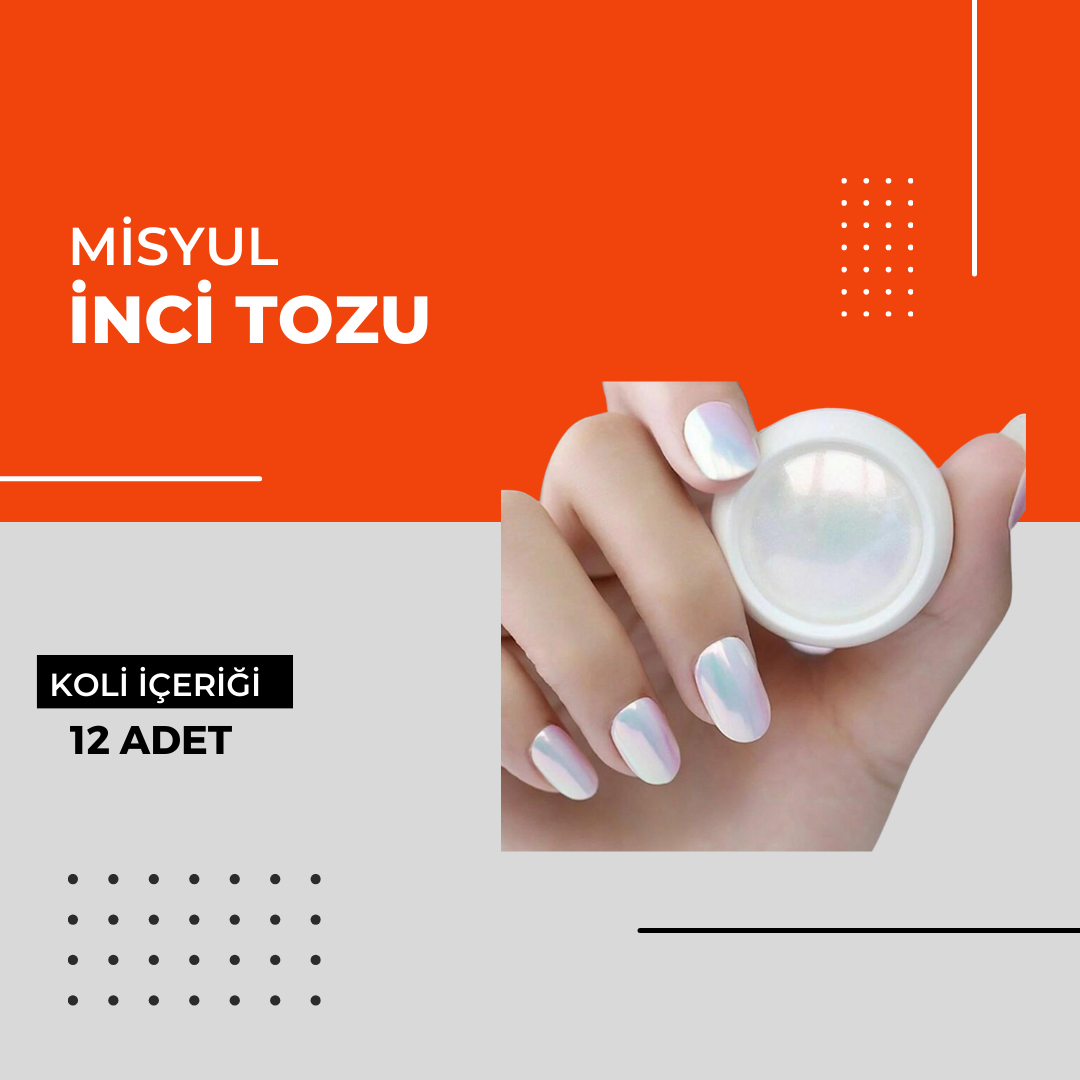(Toptan) İnci Tozu 1 Paket (50 Adet)