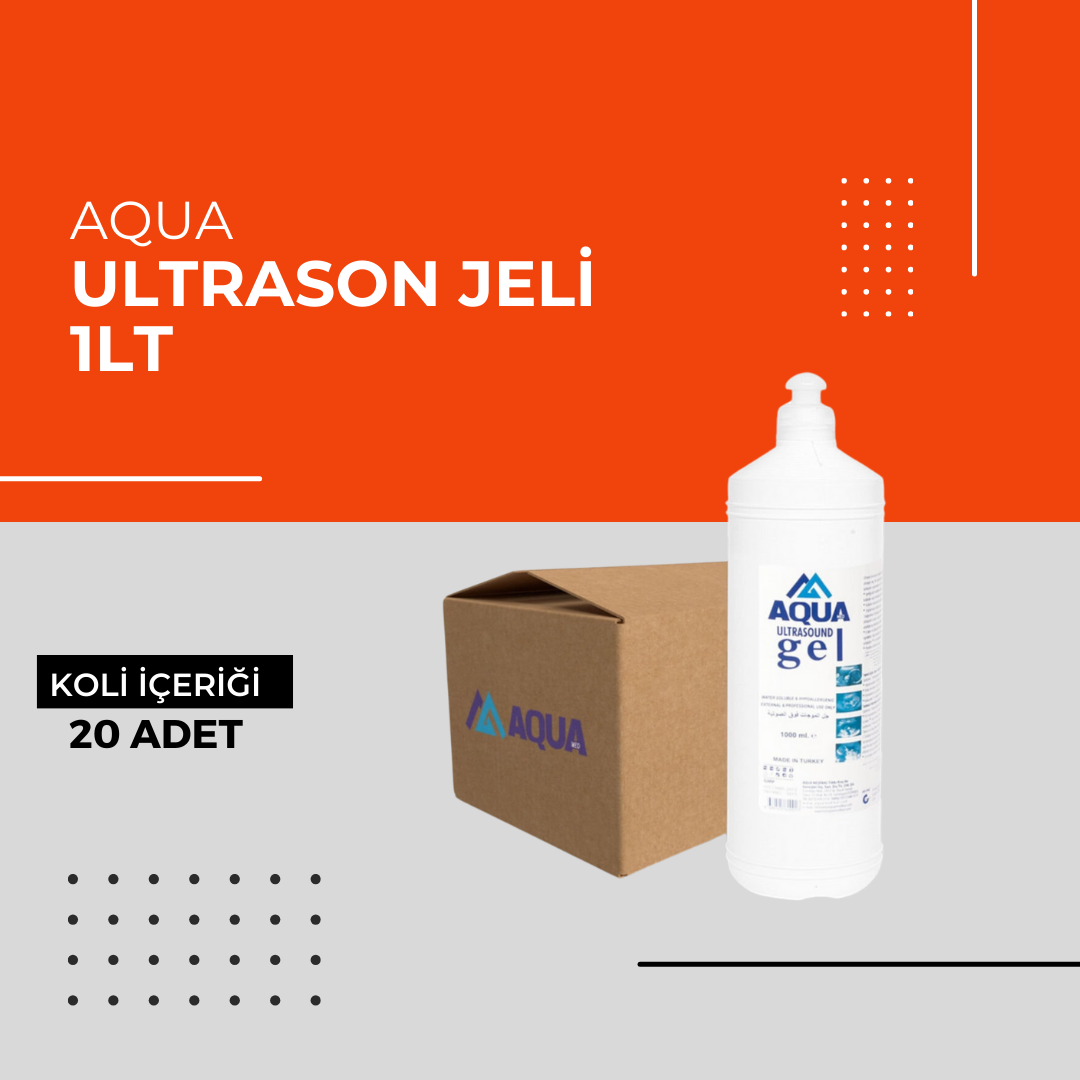 (Toptan) Aqua Ultrason Jeli 1 Koli (20 Adet)