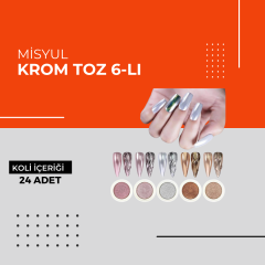 (Toptan) Misyul Krom Toz 6-lı 1 Koli (24 Adet)