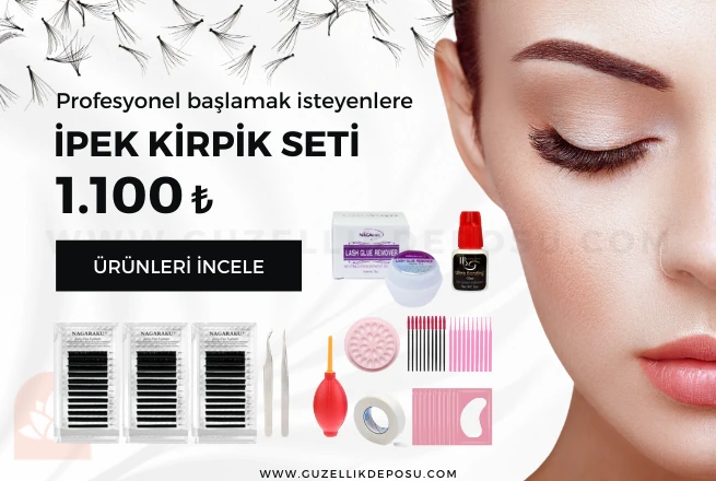 İpek Kirpik Seti